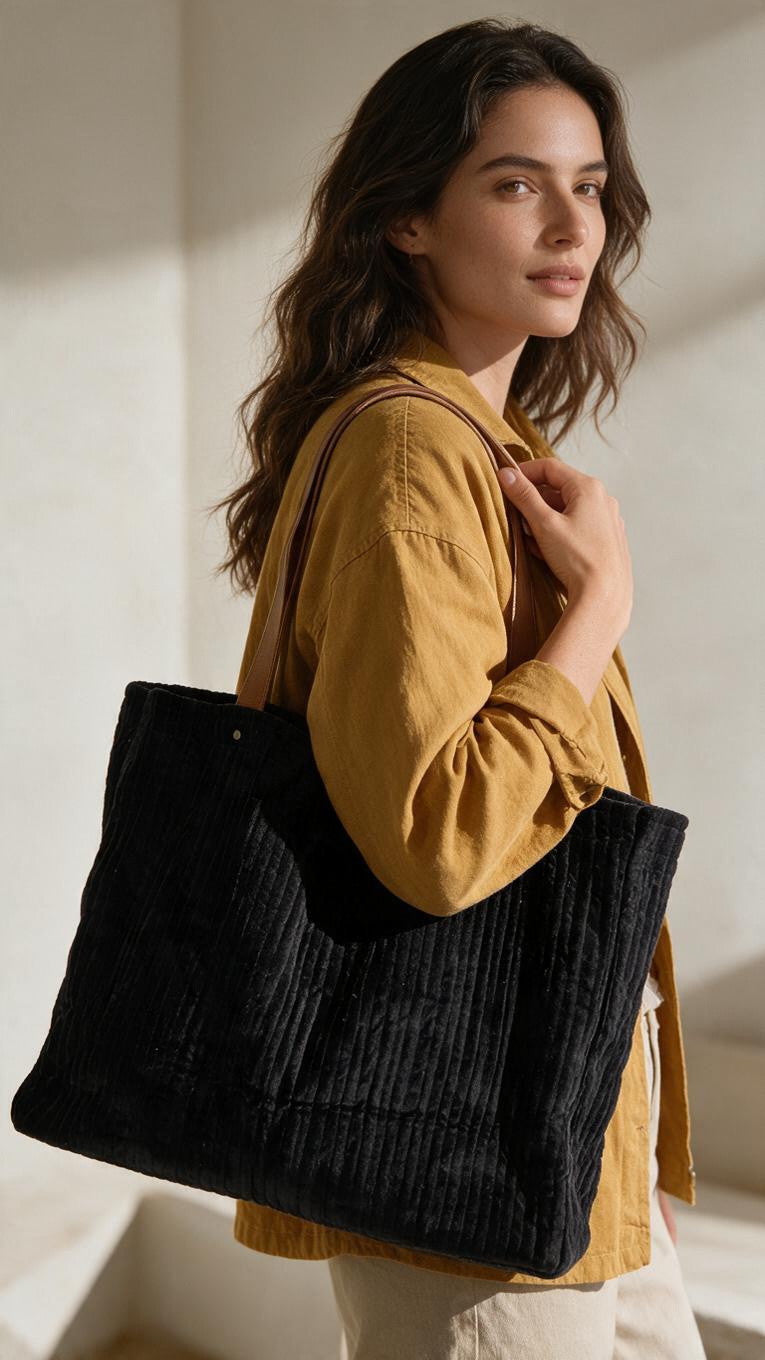 sac cabat velours