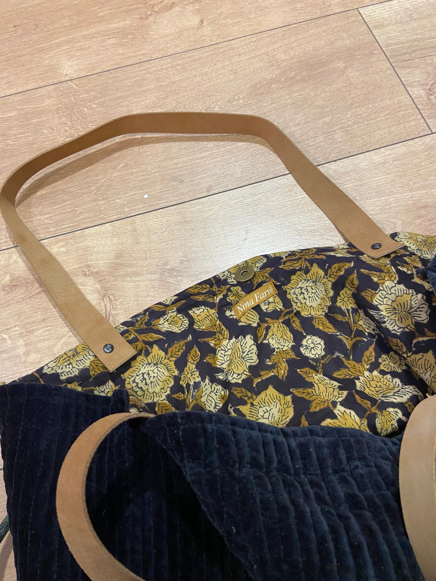 sac cabat velours