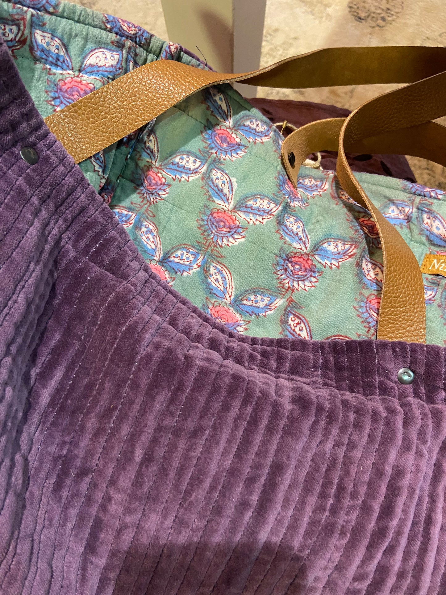 sac cabat velours