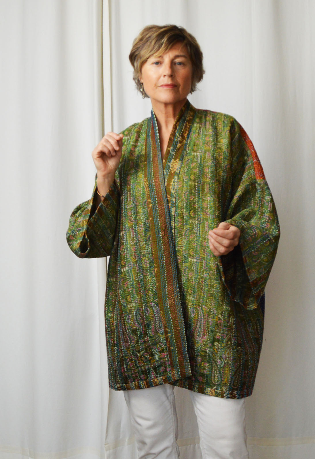 Veste "kimono" KANTHA " 2003