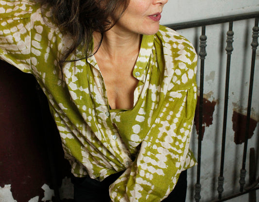 Chemise imprimée  PISTACHE